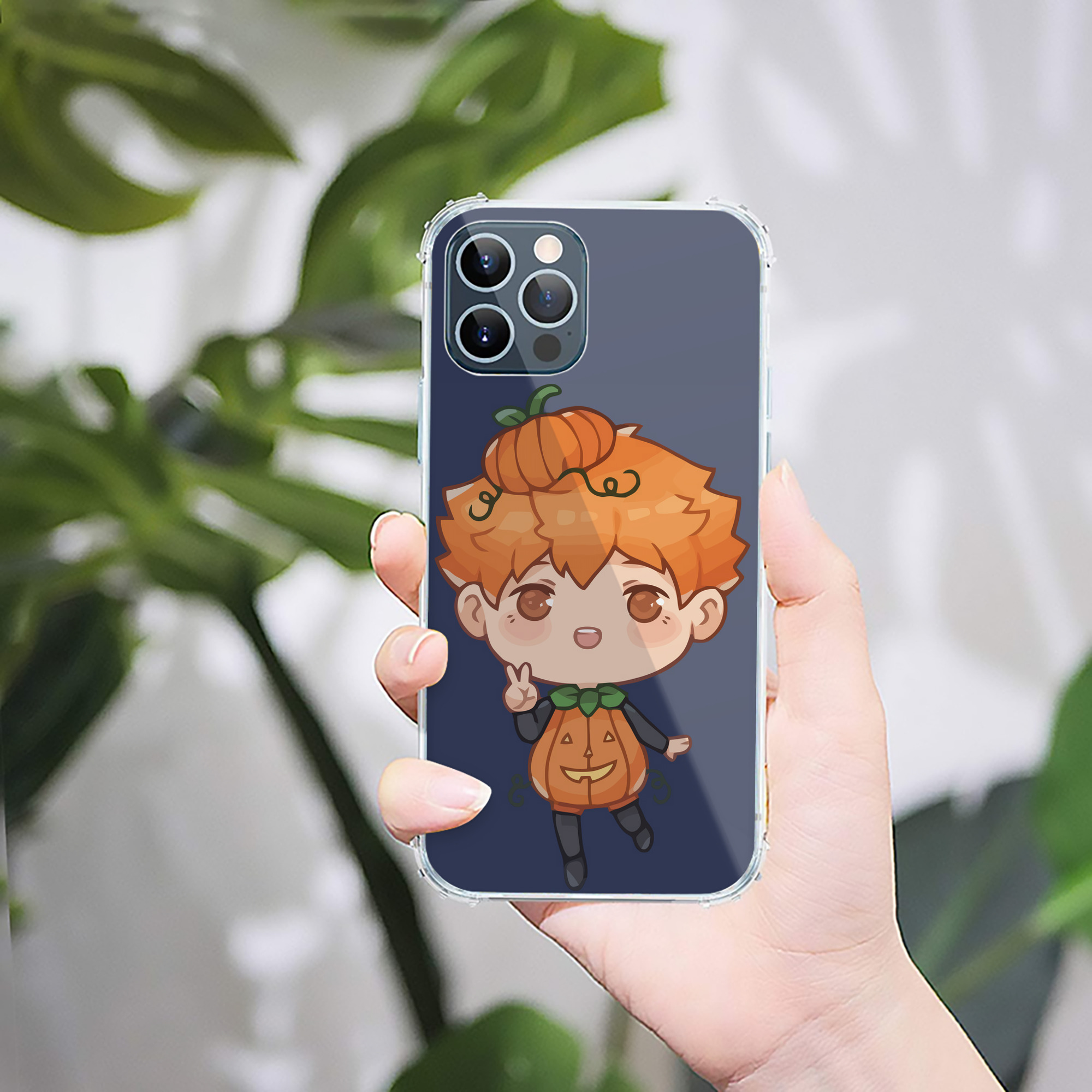 （画像用） ハイキュー!! Haikyu!! 【iPhone 12シリーズ対応】透明スマホケース（クリアソフトケース）